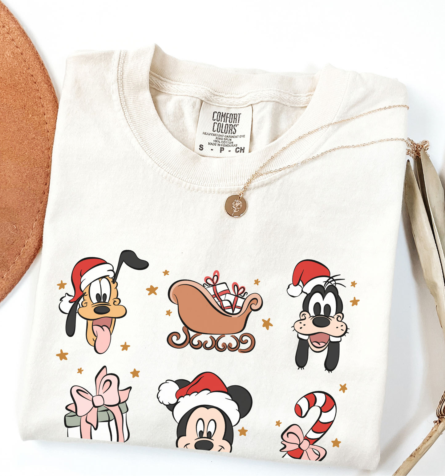 Mickey and Friends Christmas Long Sleeve Tee