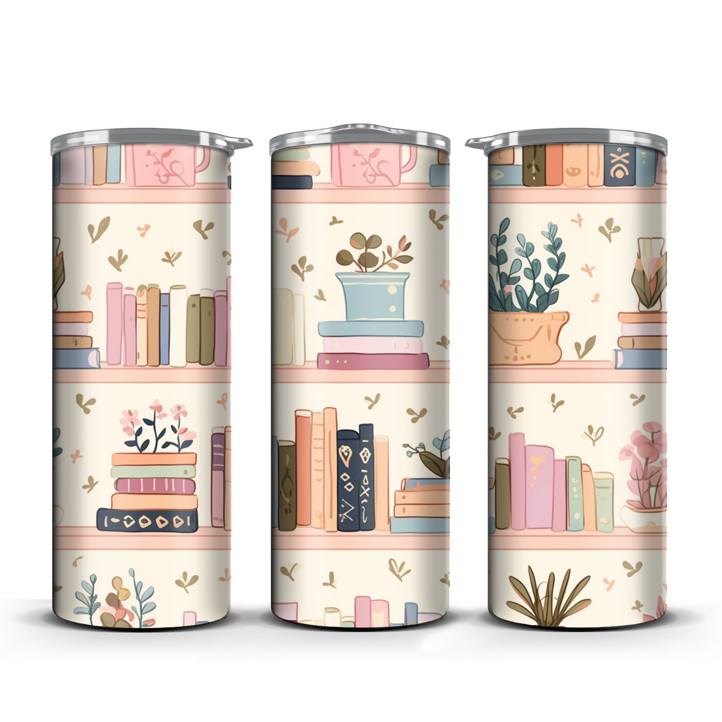 Bookshelves Tumbler