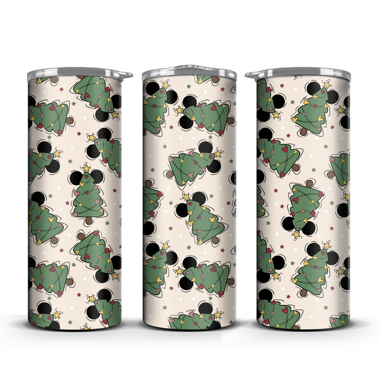 Mouse Christmas Tress Tumbler