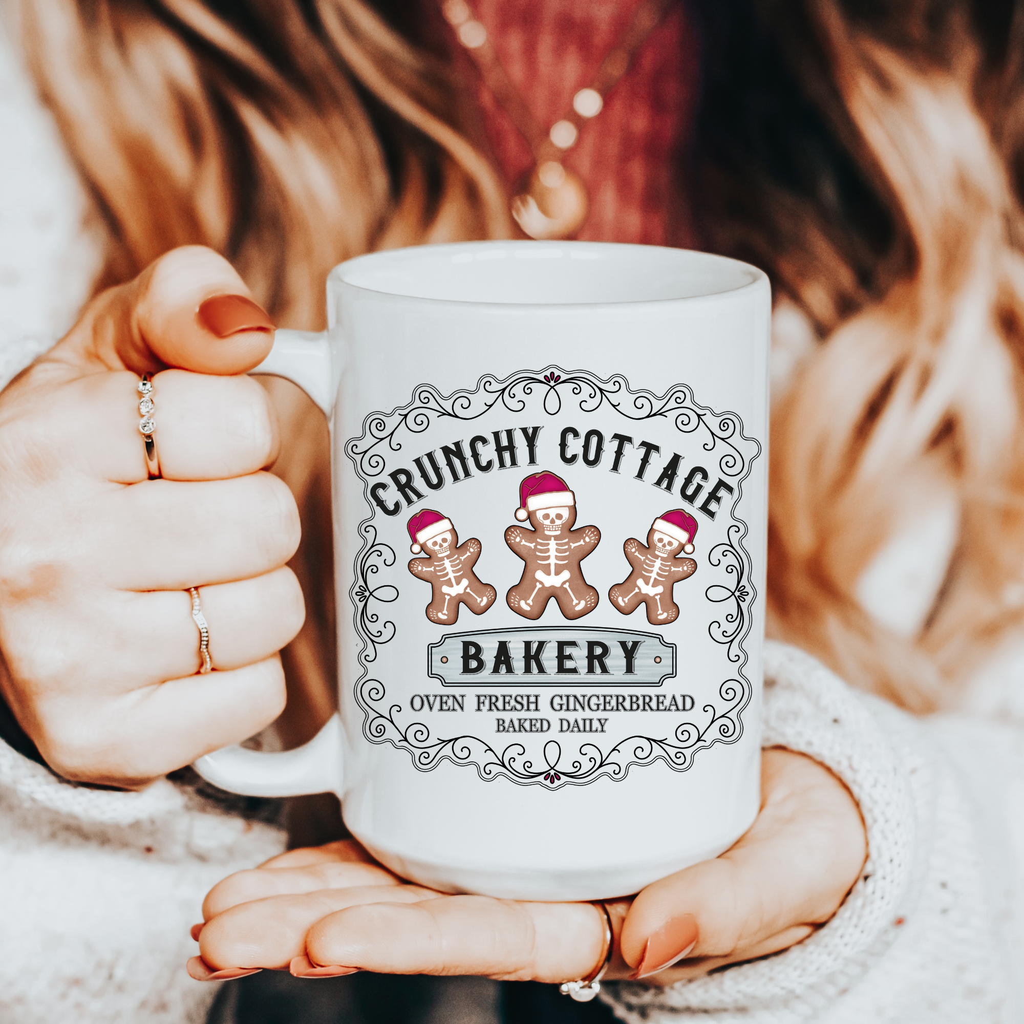 Spooky Gingerbread Mug