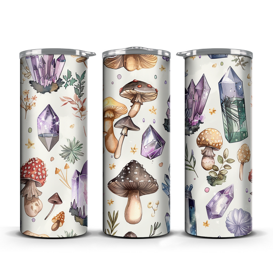 Crystals & Mushrooms Tumbler