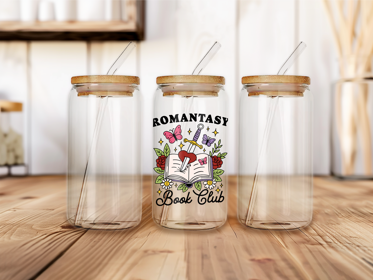 Romantasy Glass Cup