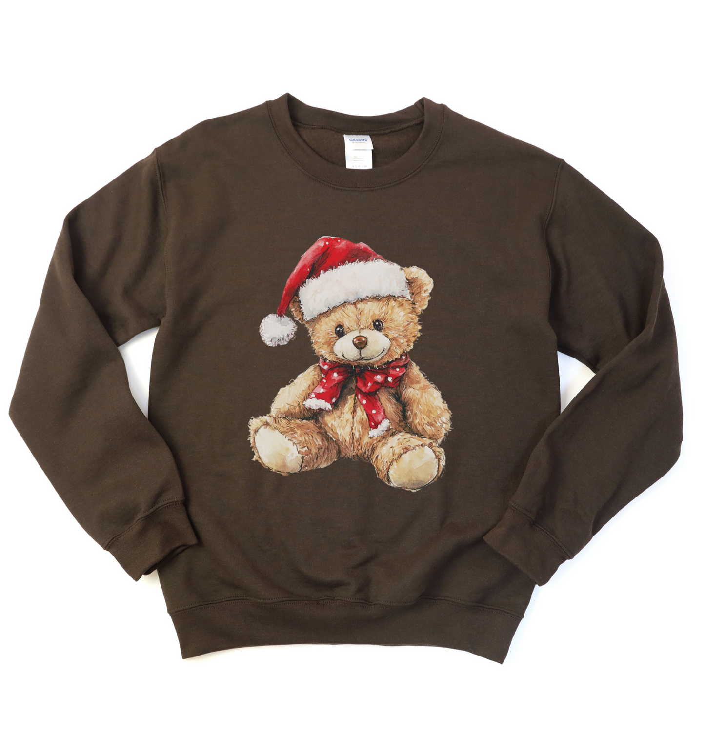 Christmas Teddy Bear Crewneck Sweatshirt