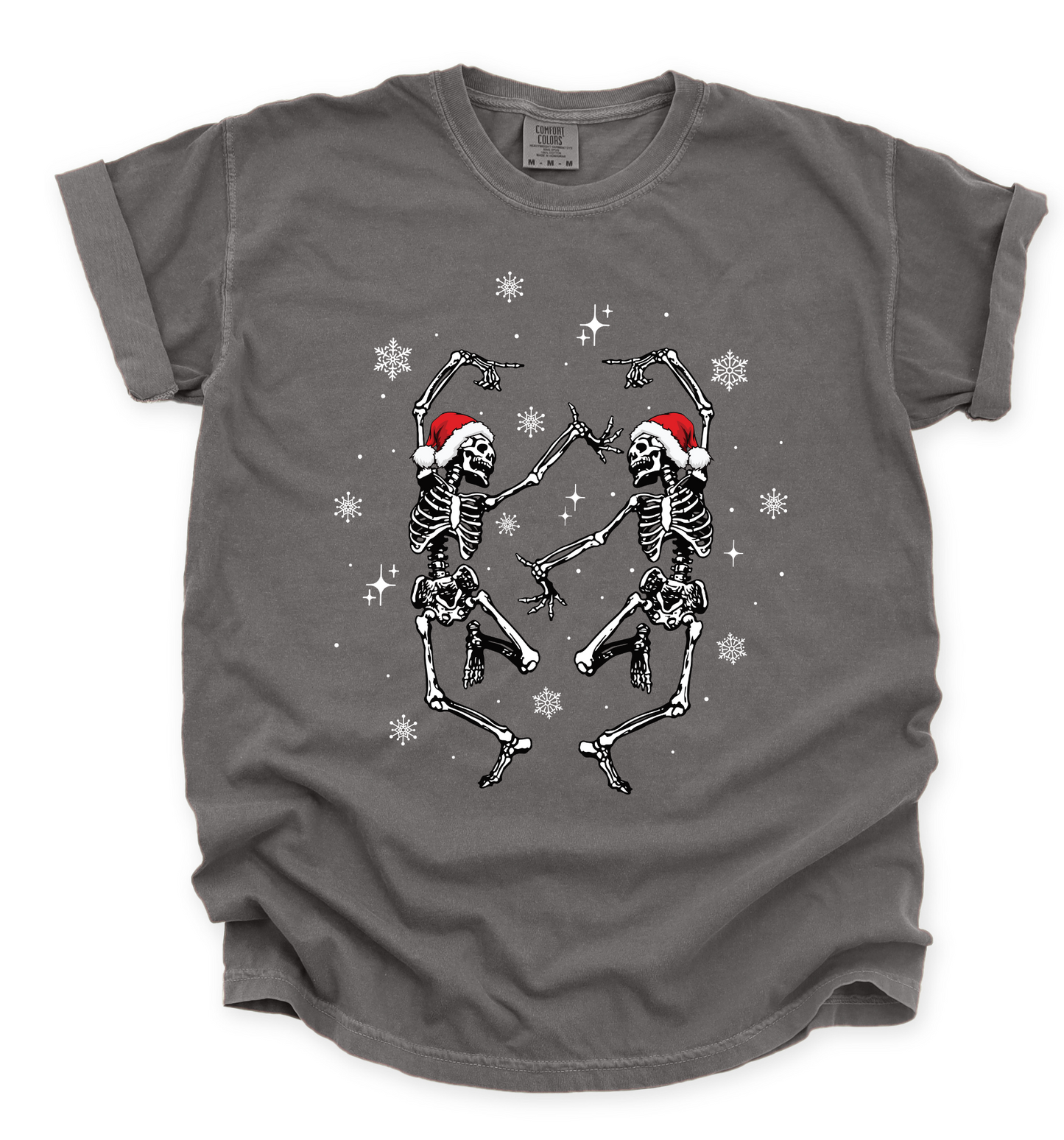 Dancing Xmas Skeletons Tee