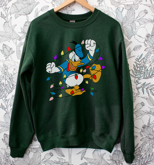 Christmas Donald Crewneck Sweatshirt